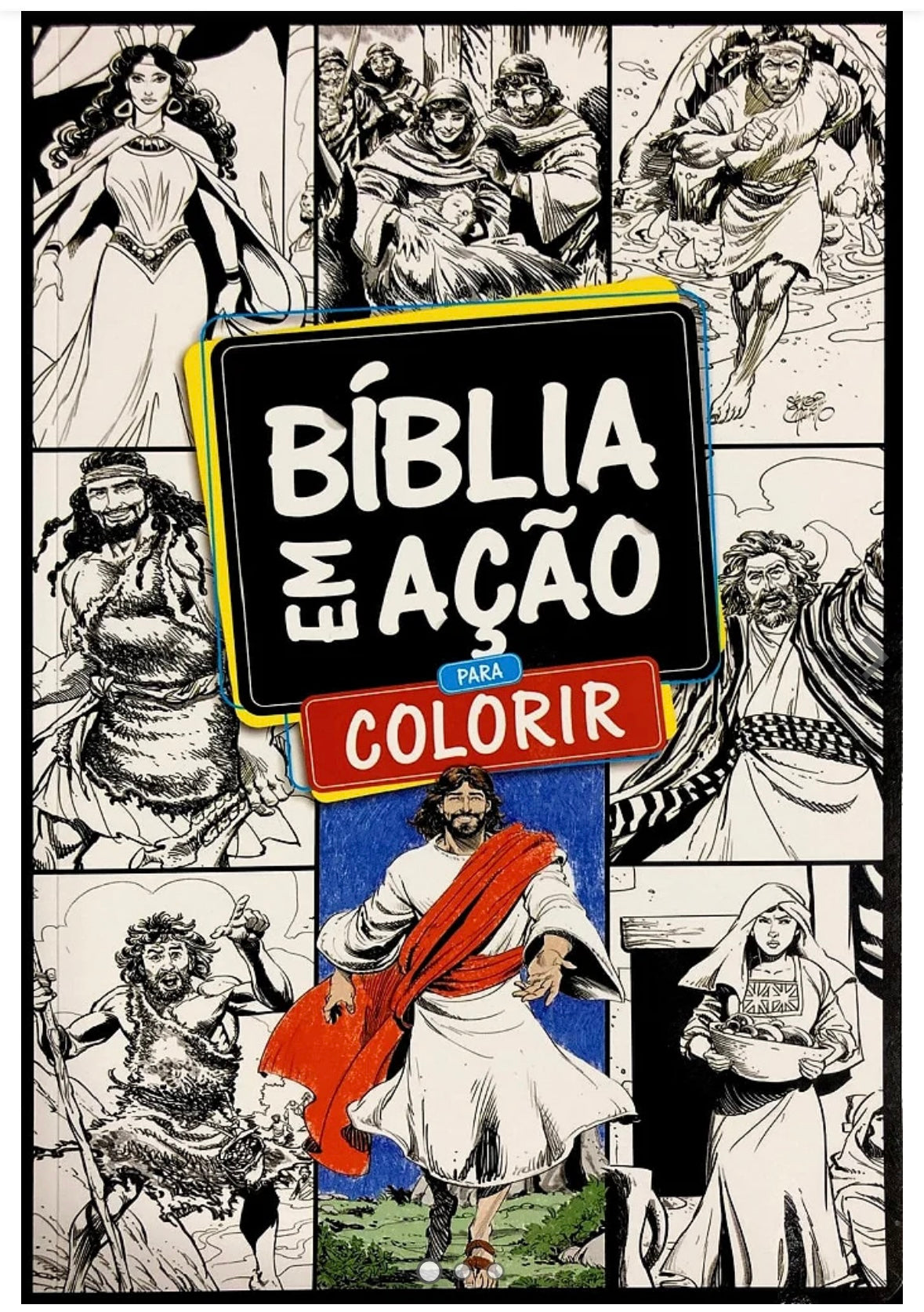 Bíblia em Ação para Colorir