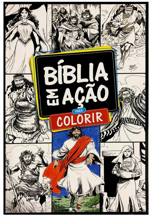 The Action Bible Coloring Book